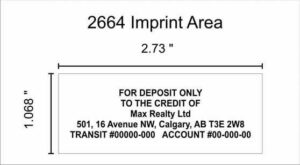 2664_Imprint_Area_Specs_Cheque_Print 2664_Imprint_Area_Specs_Cheque_Print
